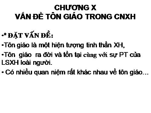 Chủ nghĩa xã hội khoa học 10
