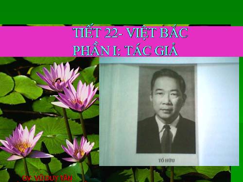 tác gia Tố Hữu