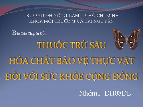 môi trường và sức khỏe con người-thuoc tru sau