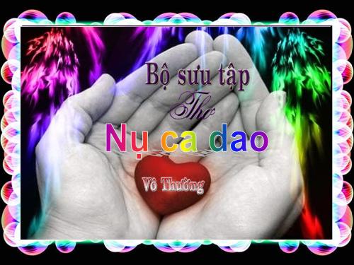 Nụ ca dao