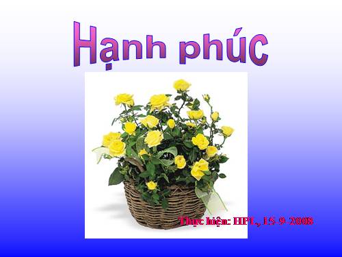 hạnh phúc trong tầm tay