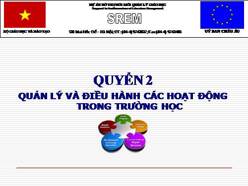 Quản lý và điều hành các hoạt động trong trường học