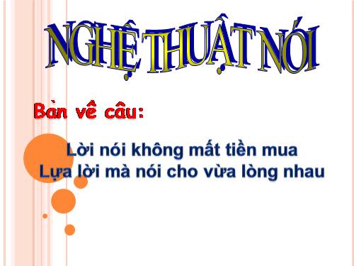 Nghệ thuật nói chuyện