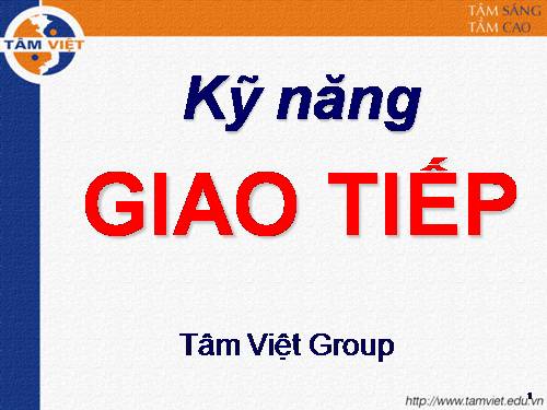 Kĩ năng giao tiếp 2