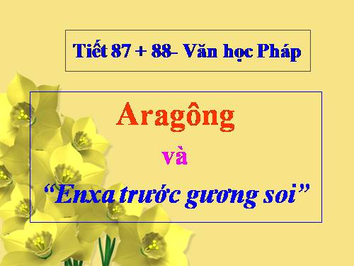 En xa trước gương soi