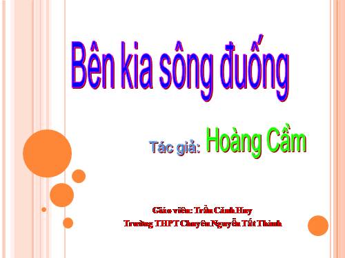 Bên kia sông đuống