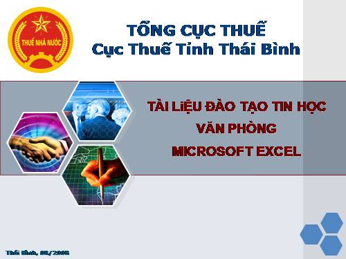 bài giảng Excel