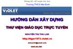 Thư viện Violet - Sử dụng và Tạo trang riêng