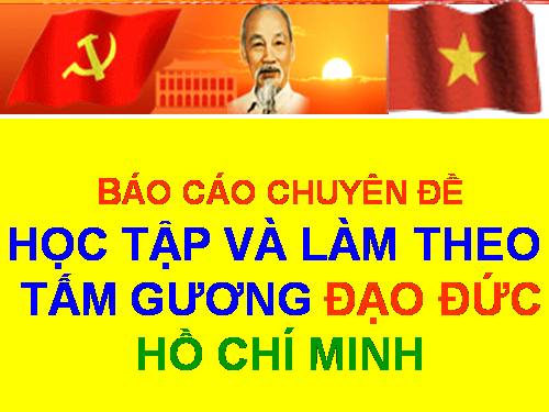 Hoc tap tam guong dao duc cua Bac