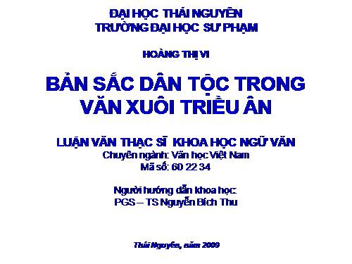 bao vệ luận văn thac si