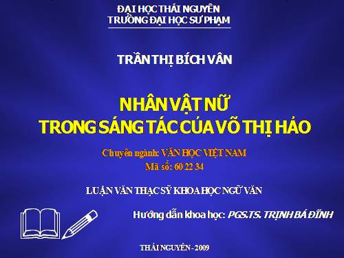 bao vệ luận văn thac si