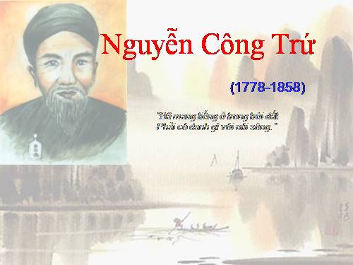 nguyễn công trứ