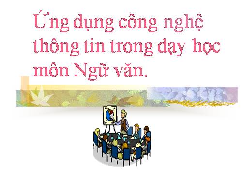 Ung dung CNTT trong day NV