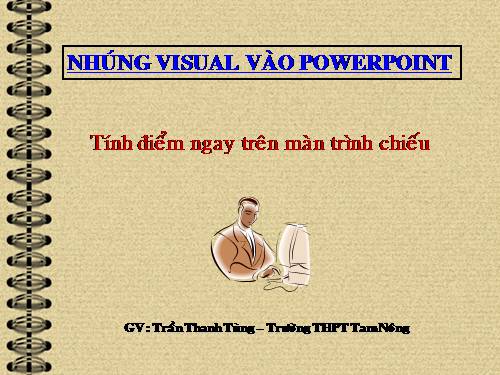 NHÚNG VISUAL VÀO P.POINT