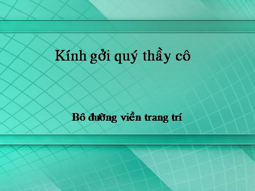 bo duong vien dep va chu mau dong