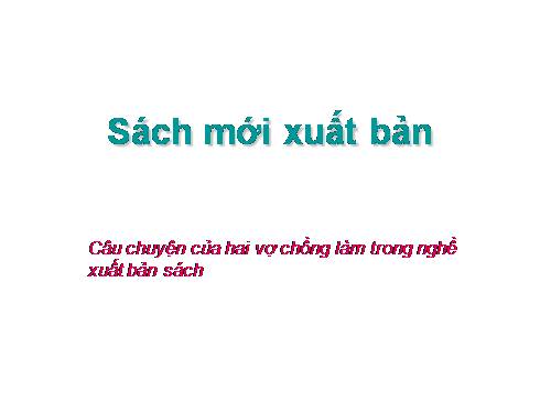 Sách mới ...