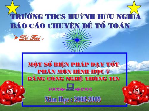 Chuyên đề toán 7