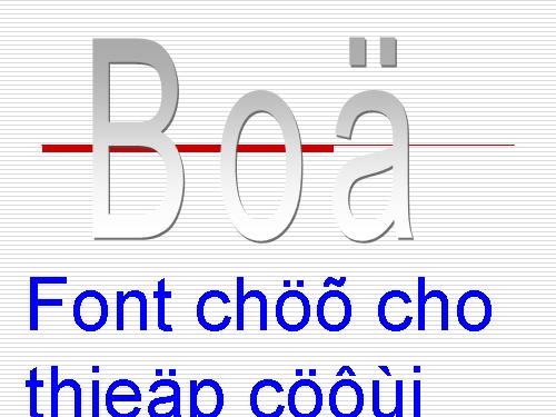 Bộ Font chữ dành cho Thiệp cưới !