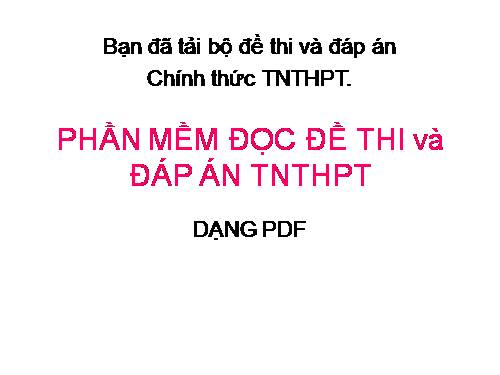 Phần mềm đọc file PDF-cài dễ dàng-nhanh