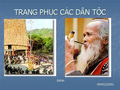 Bộ ảnh các dân tộc VN