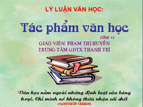 Tac pham van hoc