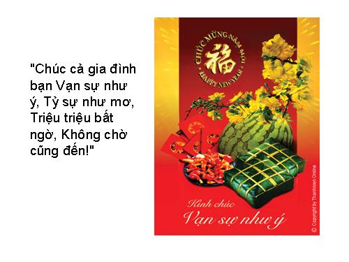 Thiệp chúc tết và lời chúc hấp hẫn (mại zo)