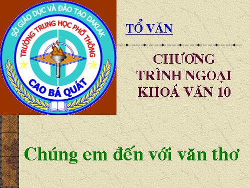 NGOẠI KHÓA NGỮ VẮN 10