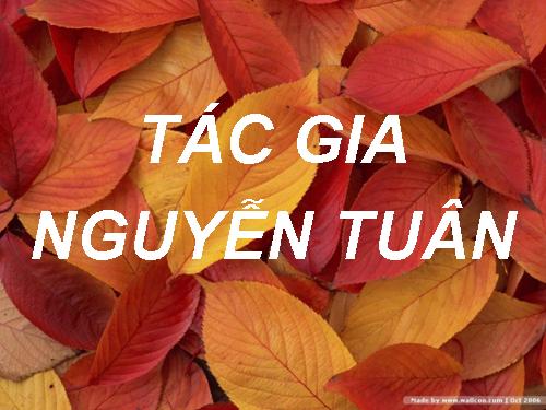 Tac gia Nguyen Tuan