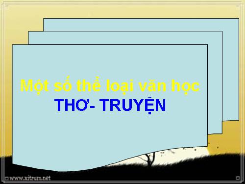 Tho truyen