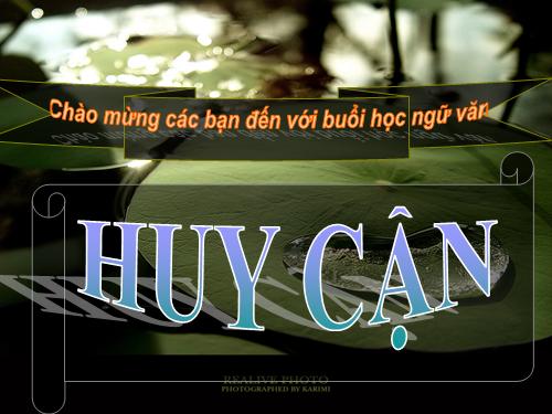 huy cận