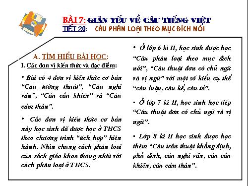 Giản yếu về câu Tiếng Việt