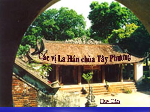 CAC VI LA HAN CHUA TAY PHUONG