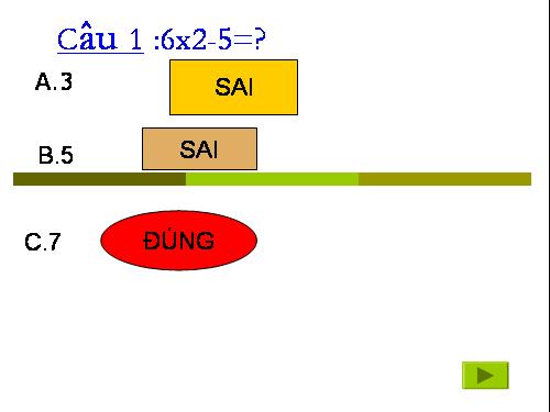 Câu hỏi trắc nghiệm