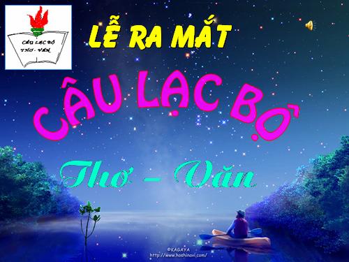 Câu lạc bộ thơ văn