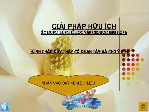 GIẢI PHÁP HỮU ÍCH