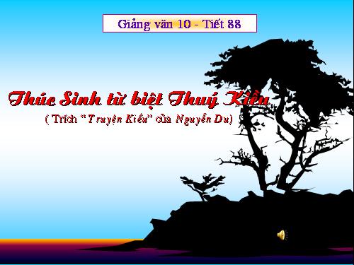 Thúc Sinh từ biệt Thúy Kiều ( bản mới)