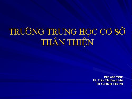 Truong hoc than thien