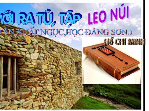 Mới ra tu tập leo núi