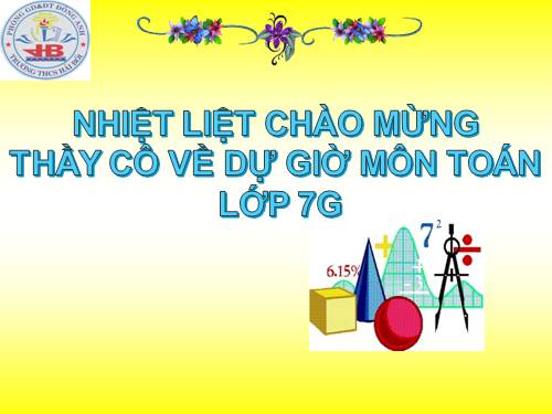 Chương II. §5. Trường hợp bằng nhau thứ ba của tam giác: góc-cạnh-góc (g.c.g)