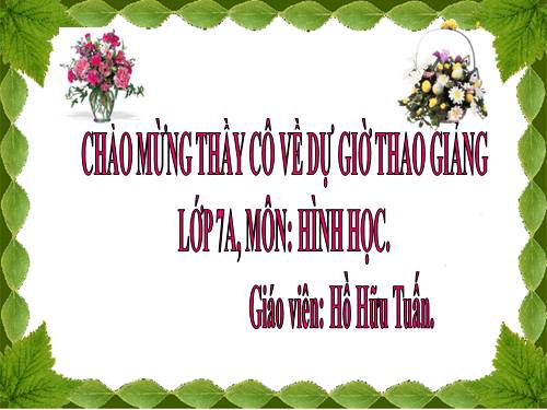 Chương II. §4. Trường hợp bằng nhau thứ hai của tam giác: cạnh-góc-cạnh (c.g.c)