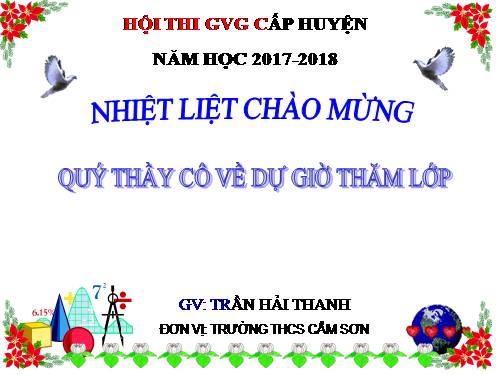 Chương I. §7. Định lí