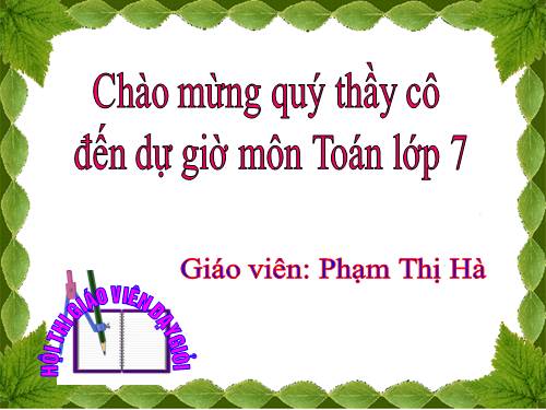 Chương II. §5. Trường hợp bằng nhau thứ ba của tam giác: góc-cạnh-góc (g.c.g)