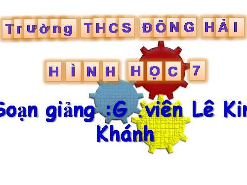 Chương I. §5. Tiên đề Ơ-clit về đường thẳng song song