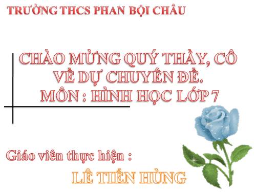 Chương II. §1. Tổng ba góc của một tam giác