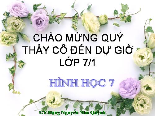 Chương III. §6. Tính chất ba đường phân giác của tam giác