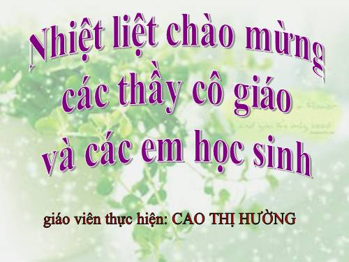 Chương I. §4. Hai đường thẳng song song