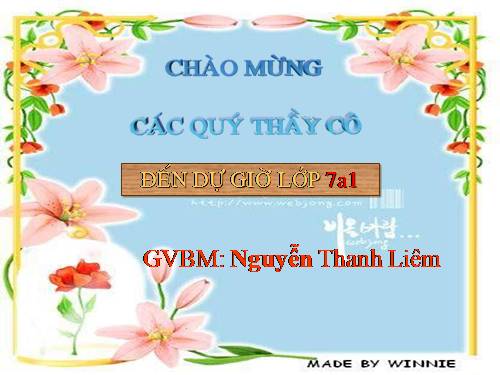 Chương II. §2. Hai tam giác bằng nhau