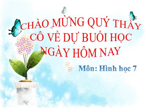 Chương III. §8. Tính chất ba đường trung trực của tam giác