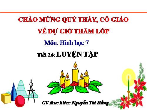 Các bài Luyện tập