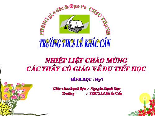 Chương II. §6. Tam giác cân